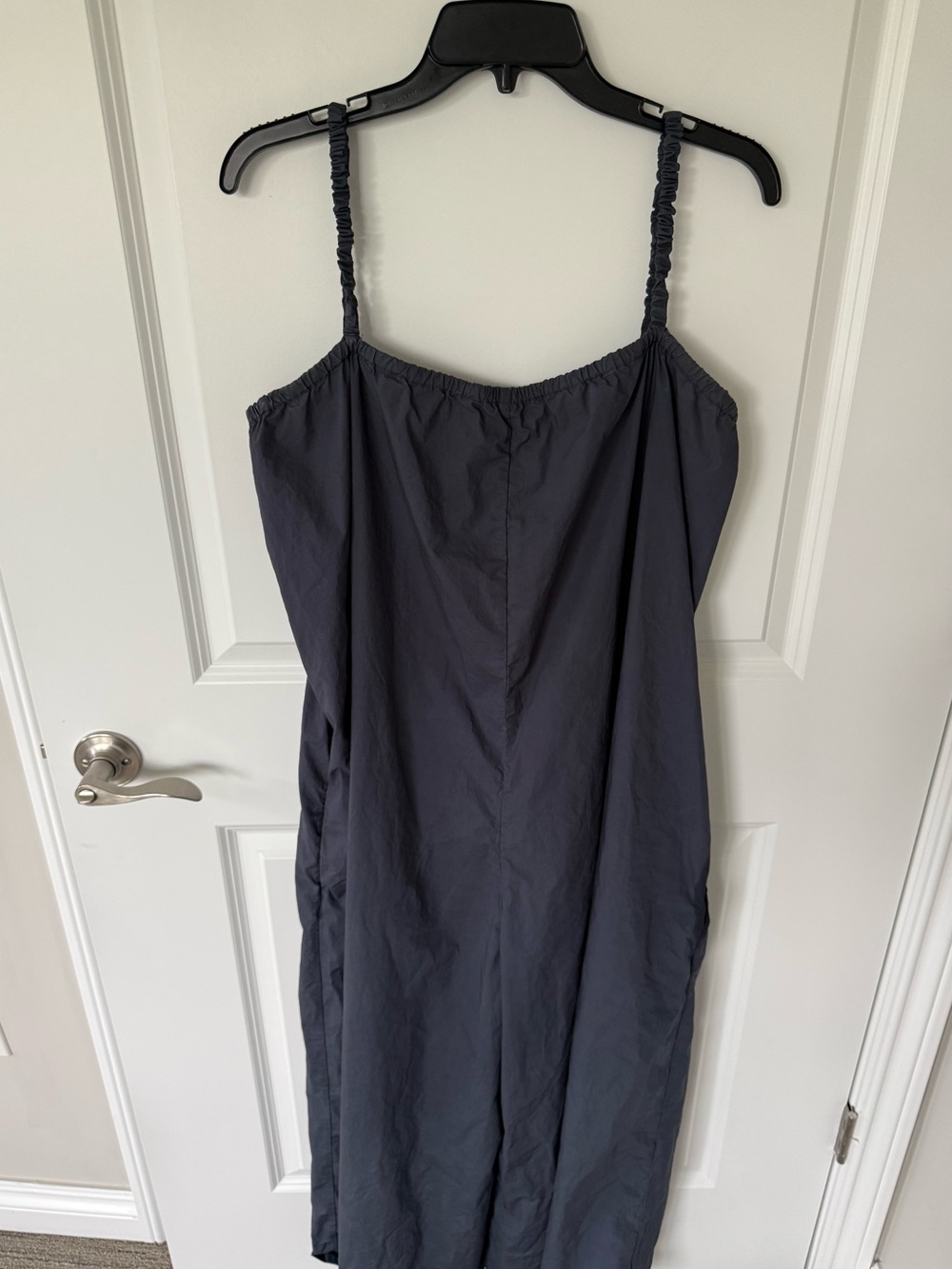 COS Wide Leg Oversized Minimalist Jumpsuit Pockets Size Large